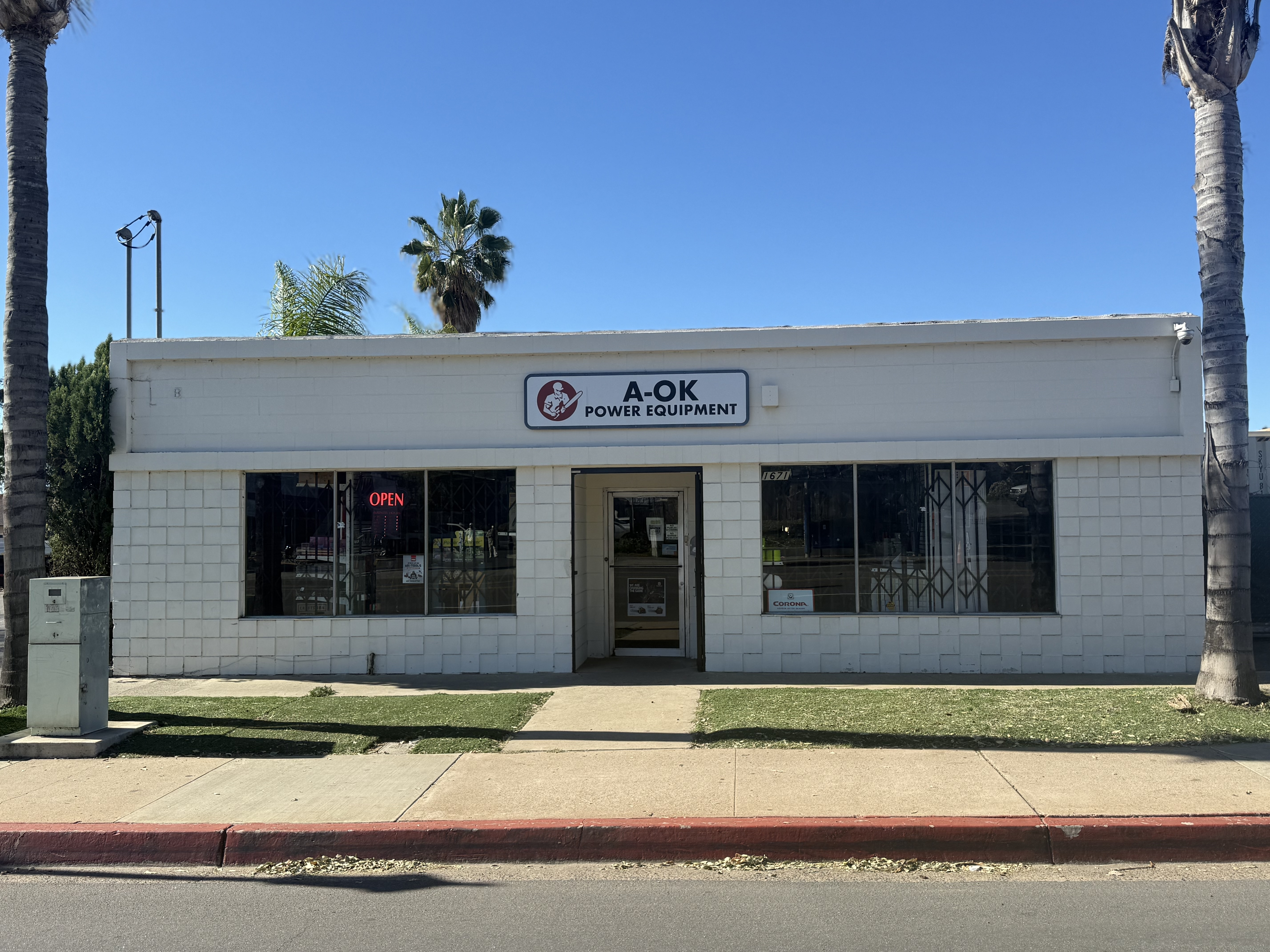 A-OK Power Equipment Escondido storefront