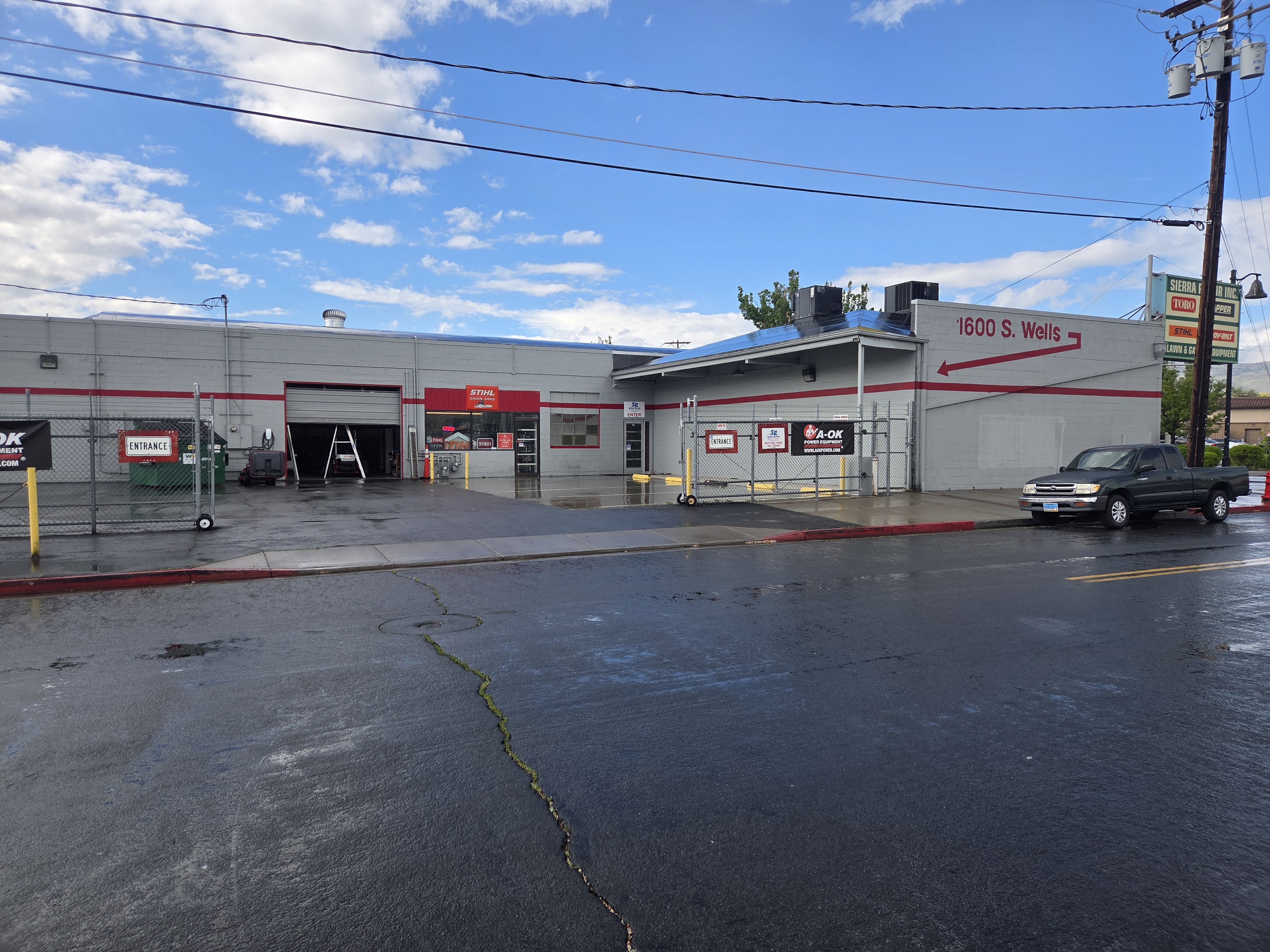 A-OK Power Equipment Reno storefront